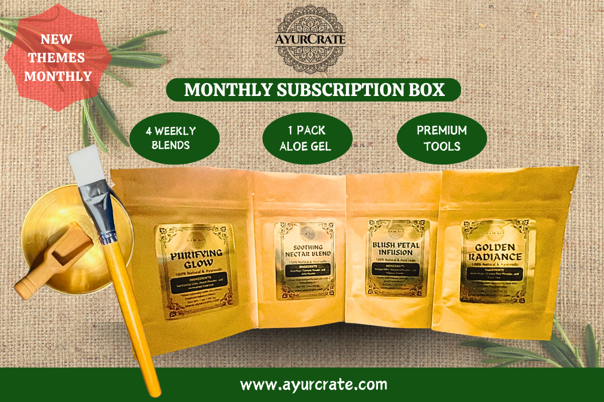 AyurCrate: Monthly Ayurvedic Skincare Box